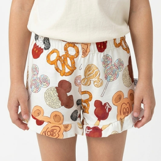 Kids Handcrafted Magical Snacks Ruffle Shorts