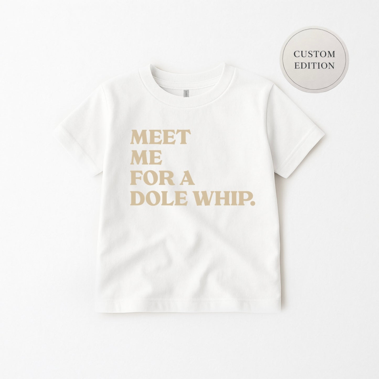 Kids Meet Me For A Dole Whip Graphic Tee & Optional Bottoms