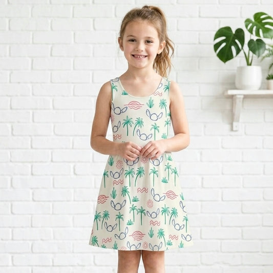 Girls Ohana Project Twirl Dress