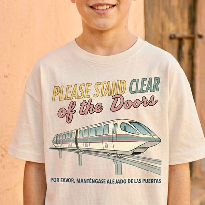 Kids Handcrafted Please Stand Clear Tee & Optional Bottoms
