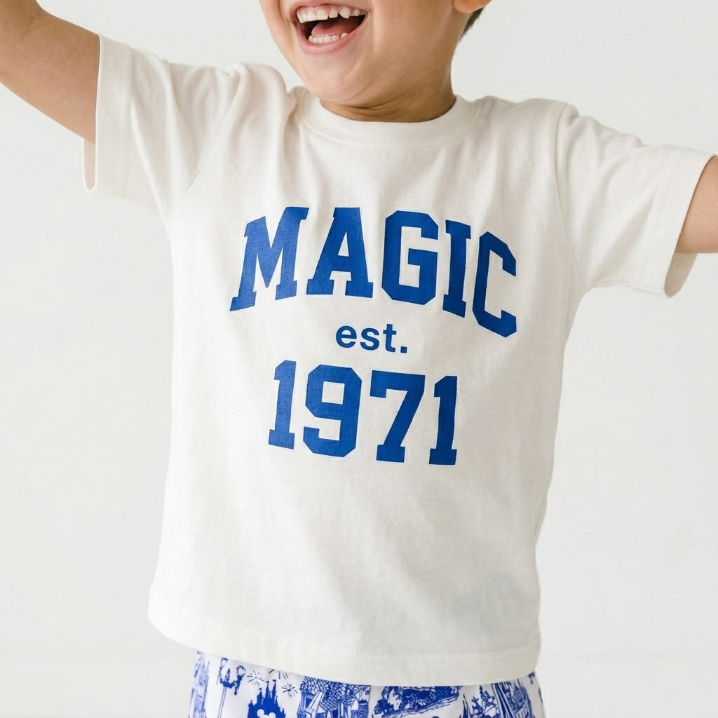 Kids Magic Est. 1971 Graphic Tee and Optional Bottoms Set