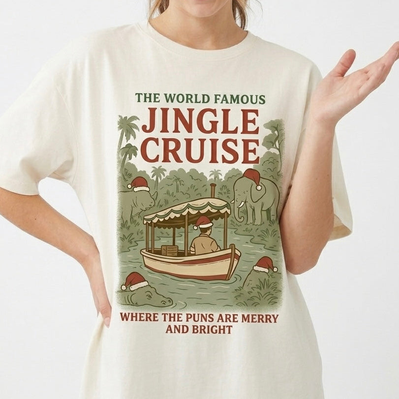 Jingle Cruise Adult Graphic Tee