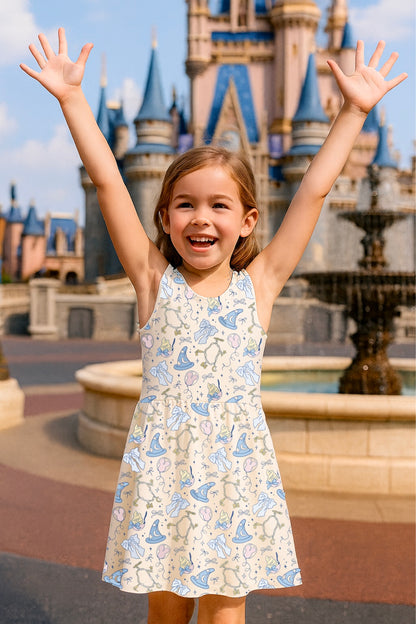 Kids Handcrafted Castle Dreams Twirl Dress