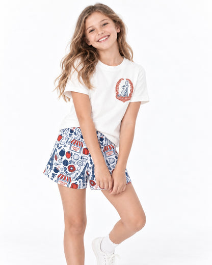 Le Petite Market | Girls Clubhouse Cotton™ Breezy Shorts