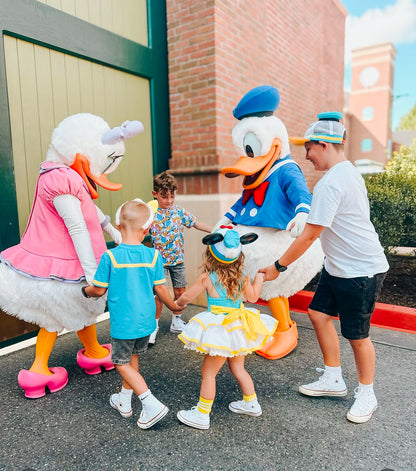 Kids Handcrafted Duck Duo Top
