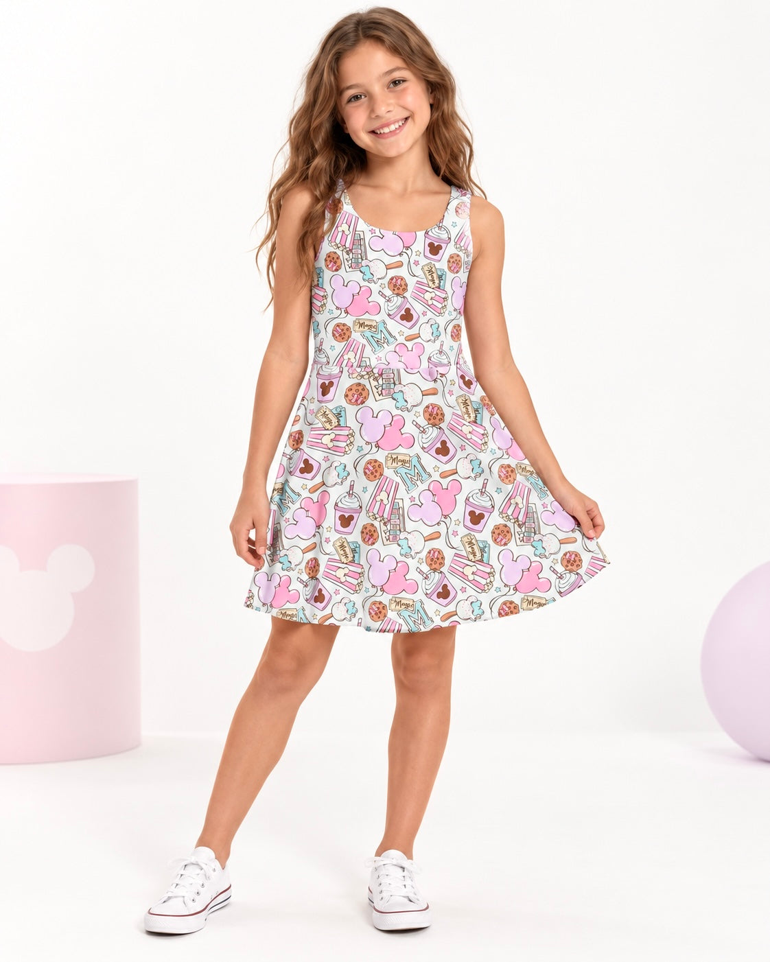 Pink Park Treats | Girls Luxeflex™ Parkside Dress