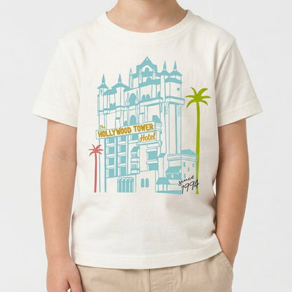 Kids Terrifying Tower Graphic Tee & Optional Bottoms Set
