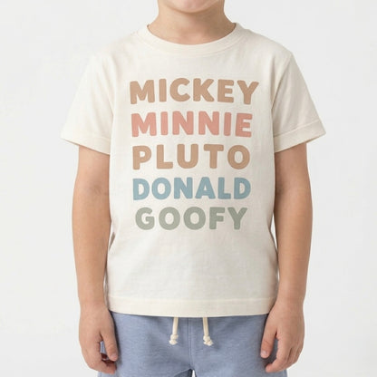 Pastel Characters | Kids Heritage Blend Tee