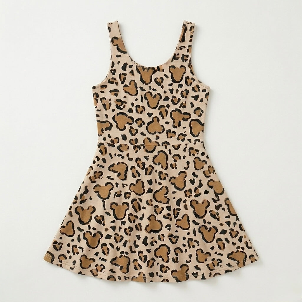 Women’s Safari Cheetah Performance Twirl Dress