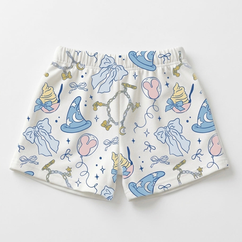 Girls Castle Daydreams Essential Cotton Ruffle Shorts