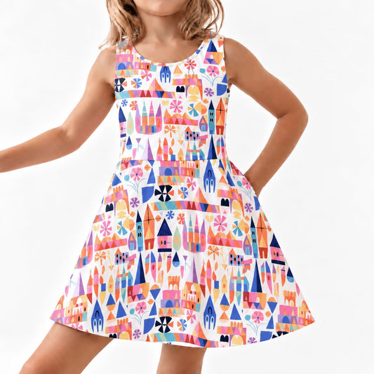 Small World | Girls Luxeflex™ Parkside Dress