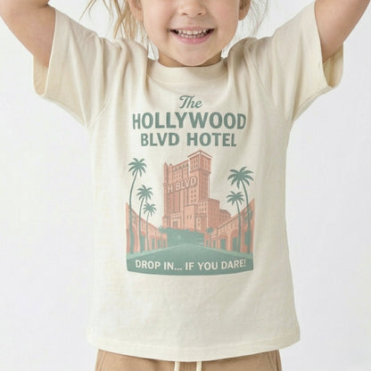 Kids Hollywood Tower Graphic Tee & Optional Bottoms