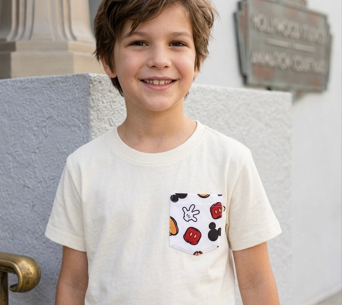 Kids Magic Mouse Pocket Tee Family Graphic Tee
