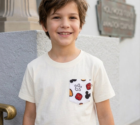 Kids Magic Mouse Pocket Tee Family Graphic Tee