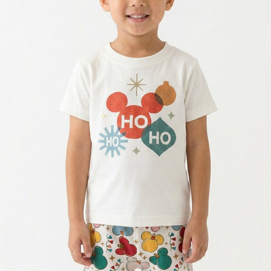 Kids Ho Ho Ho Mouse Ornament Graphic Tee & Optional Bottoms