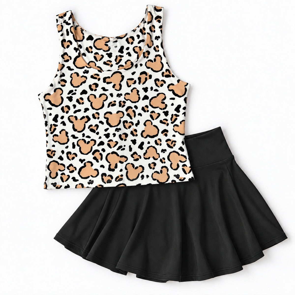 Cheetah Safari | Women’s Luxeflex™ Performance Tank + Optional Skirt