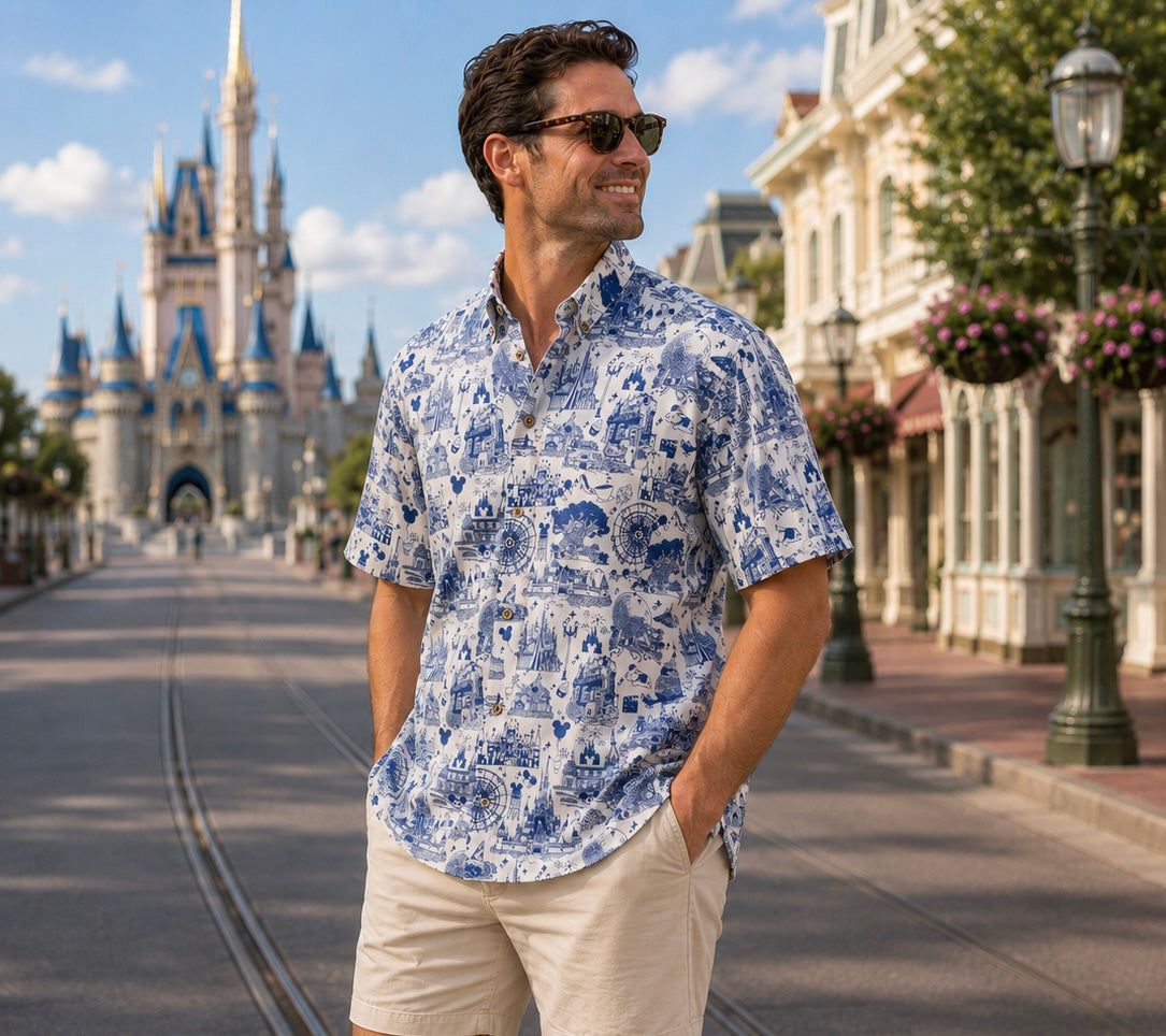 Park Toile | Men’s Resortech™ Button-Down