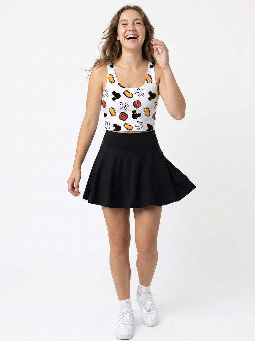 Women's Magic Mouse Performance Seamless Tank + Skirt Set