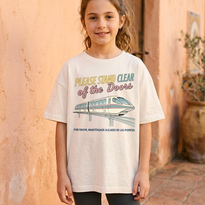 Kids Handcrafted Please Stand Clear Tee & Optional Bottoms