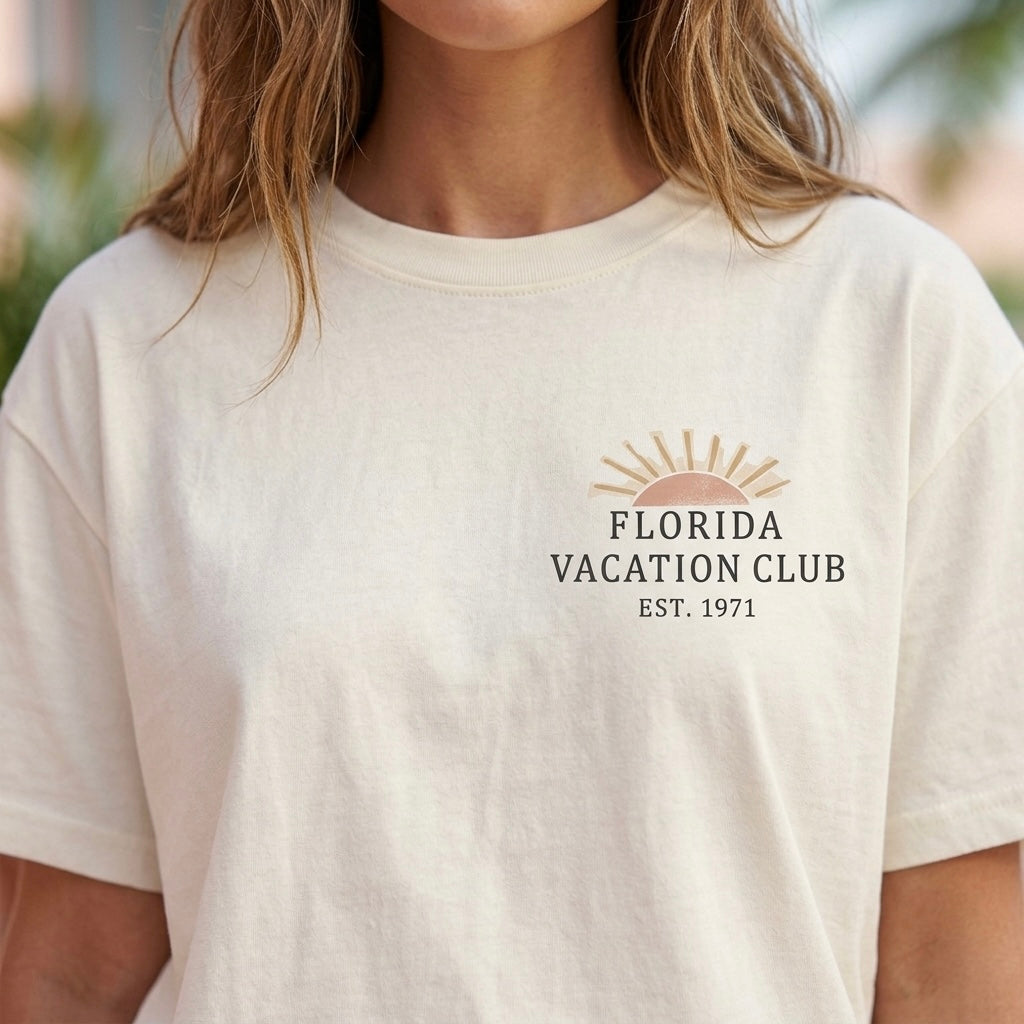 Adult Handcrafted Park Hopper Vacation Club Tee