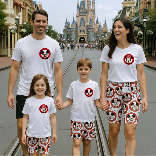 Mouse Club Customizable Family Graphic Tee