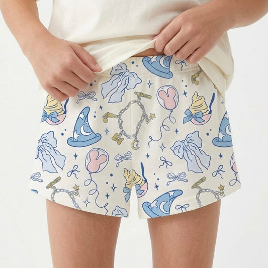 Girls Castle Daydreams Essential Cotton Ruffle Shorts