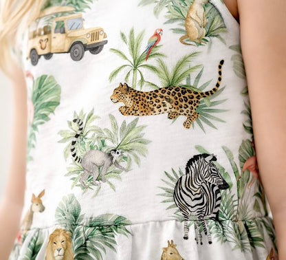 Girls Handcrafted Living Kingdom Twirl Dress