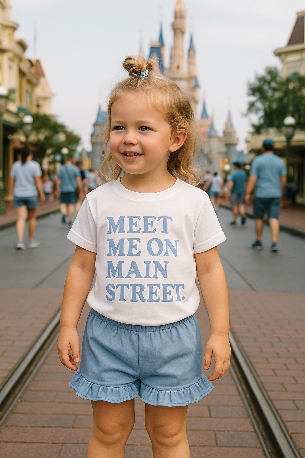 Meet Me on Main Street Kids Graphic Tee