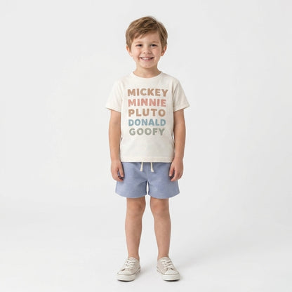 Pastel Characters | Kids Heritage Blend Tee