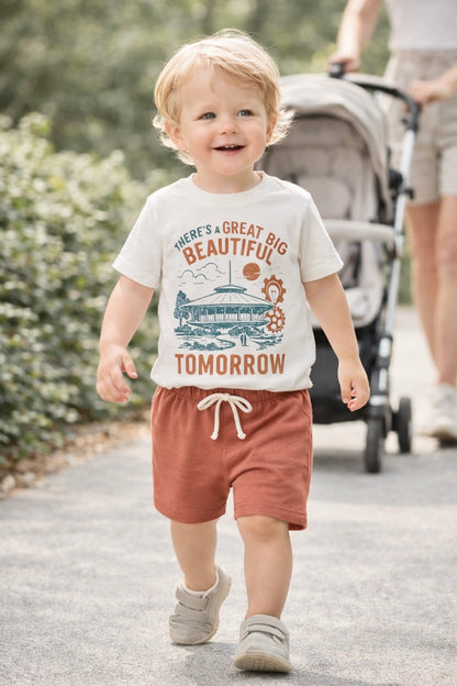 There’s a Great Big Beautiful Tomorrow Kids Graphic Tee