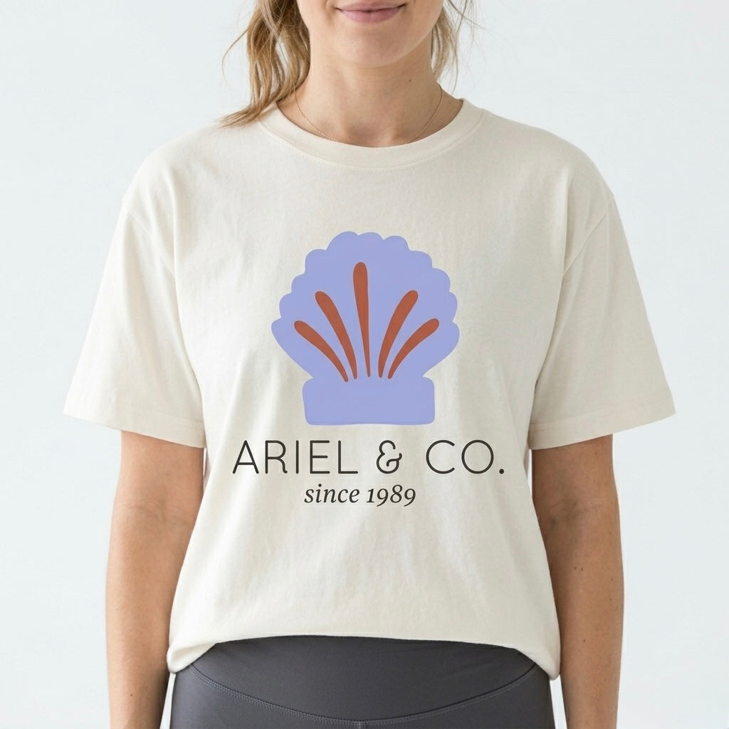 Under the Sea Mermaid Adult Graphic Tee
