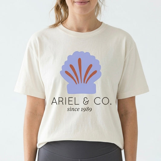 Under the Sea Mermaid Adult Graphic Tee