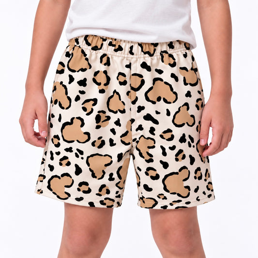Cheetah Safari | Kids Clubhouse Cotton™ Crew Shorts
