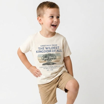 Vintage Wildest Kingdom | Kids Heritage Blend Tee