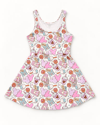 Pink Park Treats | Girls Luxeflex™ Parkside Dress