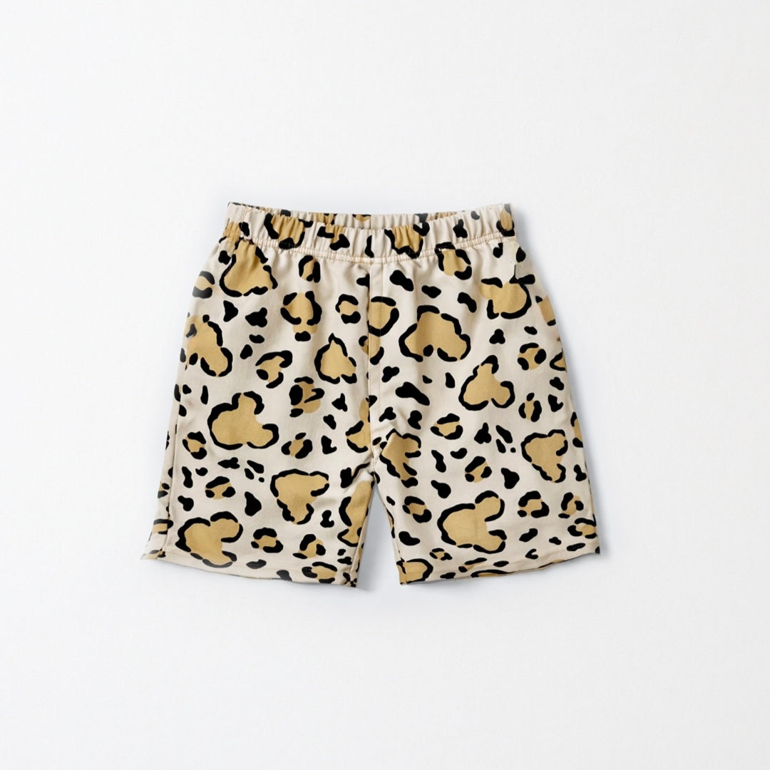 Cheetah Safari | Kids Clubhouse Cotton™ Crew Shorts