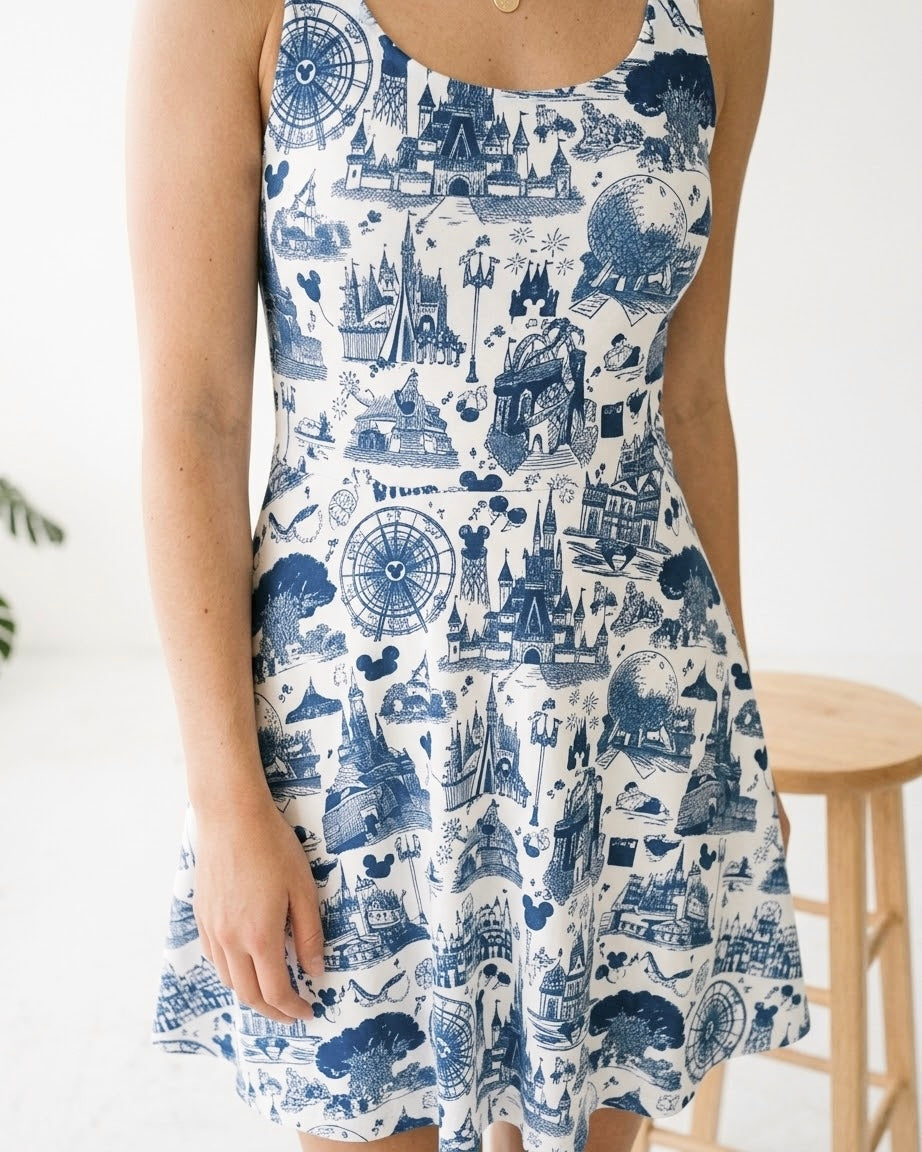 Park Toile | Women’s Luxeflex™ Parkside Dress