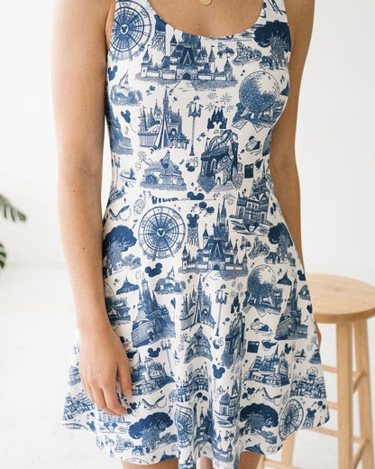 Park Toile | Women’s Luxeflex™ Parkside Dress