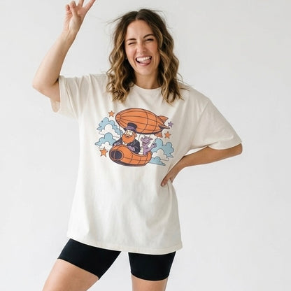 Figment and Dreamfinder Adult Graphic Tee