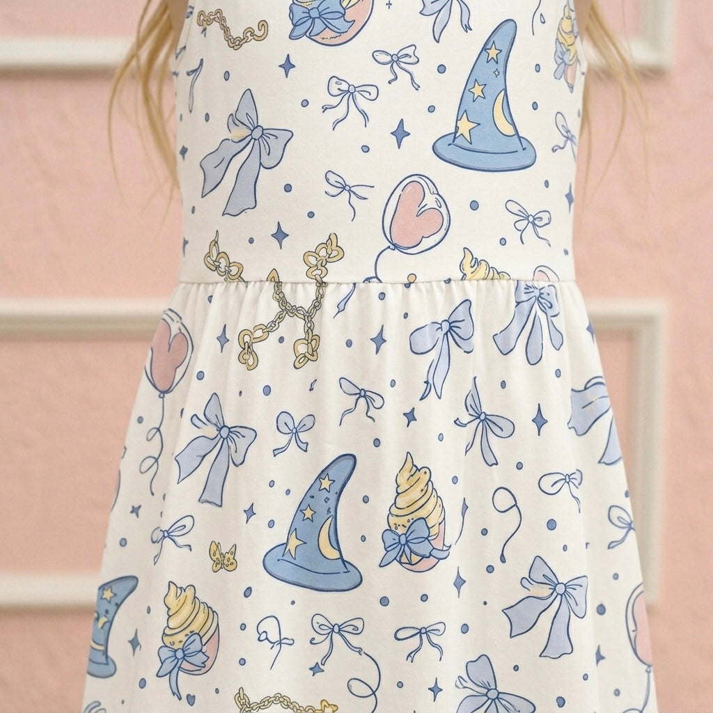 Kids Handcrafted Castle Daydream Twirl Dress