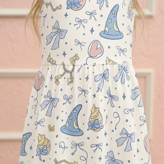 Kids Handcrafted Castle Daydream Twirl Dress