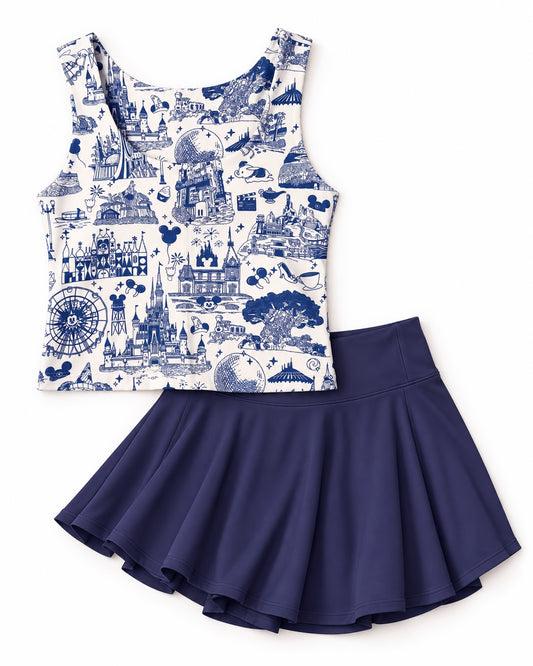 Park Toile | Women’s Luxeflex™ Performance Tank