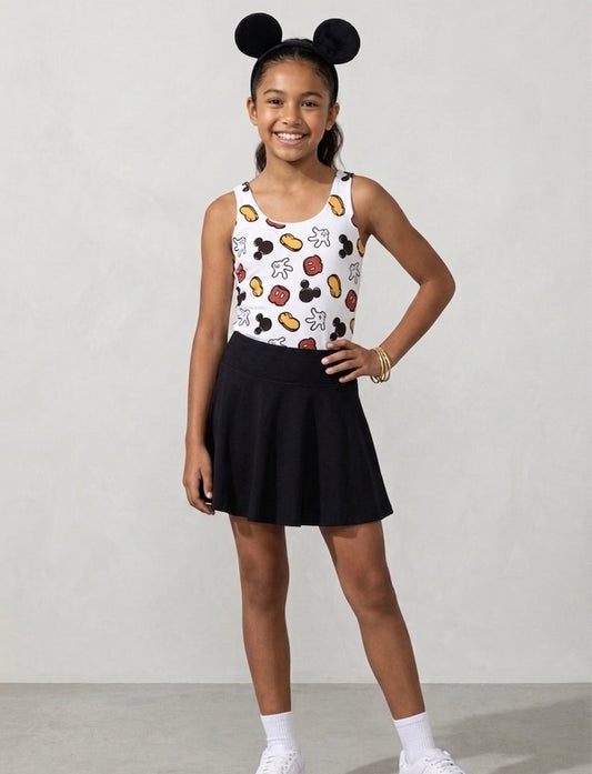Girls Magic Mouse Performance Seamless Tank + Skirt Set