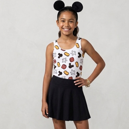 Girls Magic Mouse Performance Seamless Tank + Skirt Set