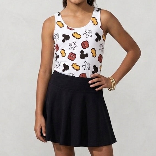 Girls Magic Mouse Performance Seamless Tank + Skirt Set
