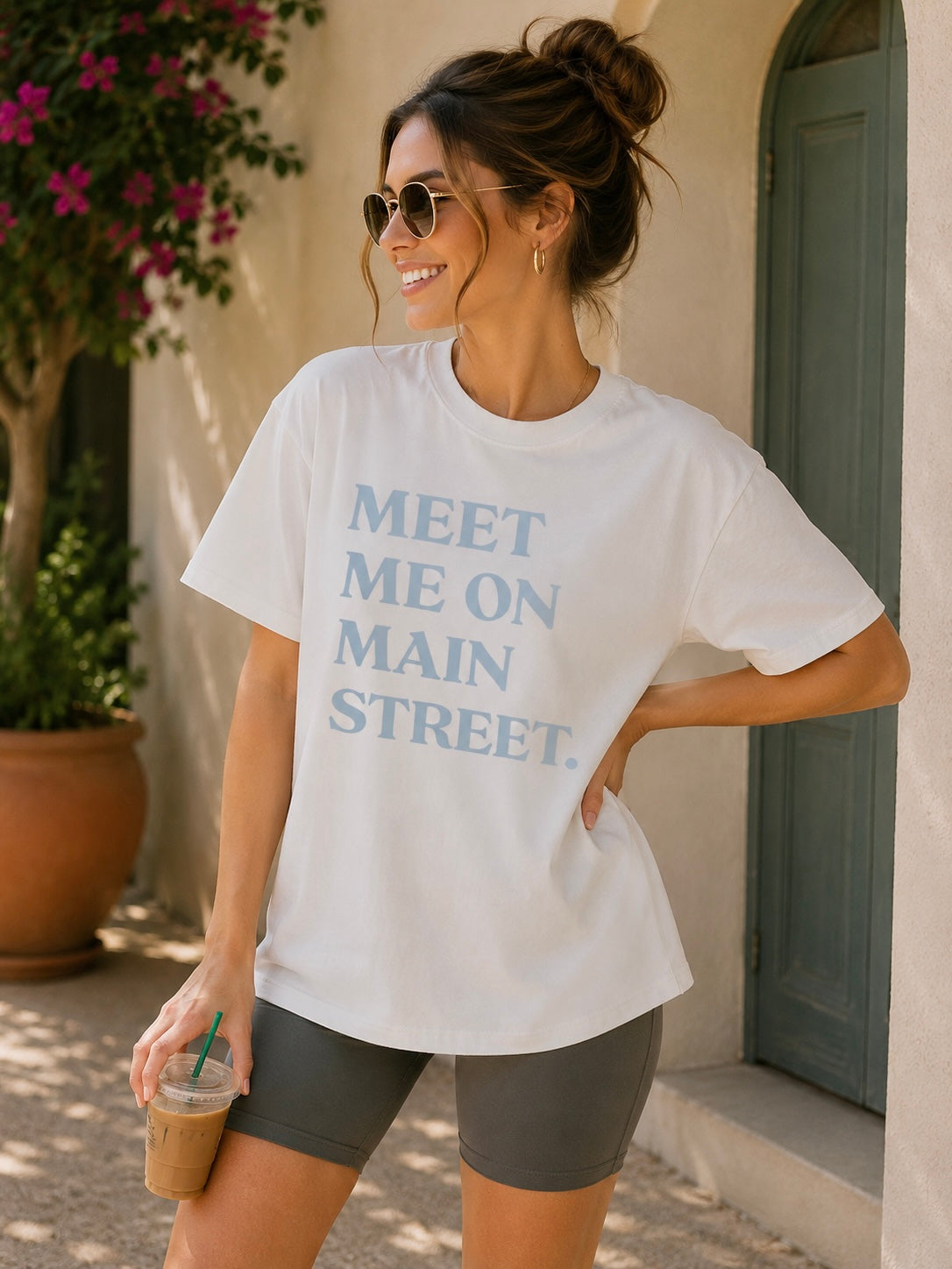 Meet Me on Main Street Family Graphic Tee