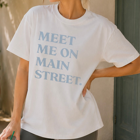 Meet Me on Main Street Family Graphic Tee