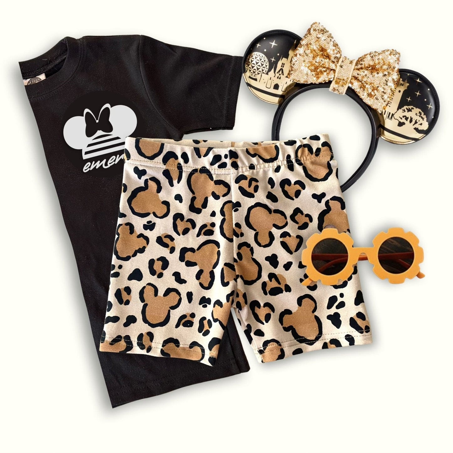 Girls Animal kingdom Cheetah Biker Shorts for Kids, Baby & Kids , Disney shorts, Mickey Shorts, Girls Disney Shorts, Minnie Mickey shorts