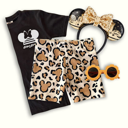Girls Animal kingdom Cheetah Biker Shorts for Kids, Baby & Kids , Disney shorts, Mickey Shorts, Girls Disney Shorts, Minnie Mickey shorts