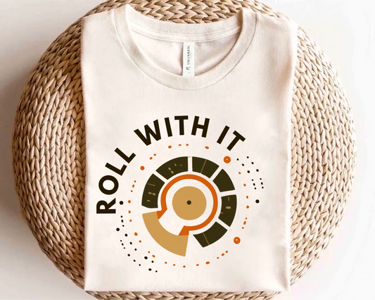 Roll With It Space Driod Family Graphic Tee